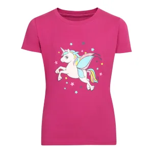 NAX GORETO Dievčenské tričko, ružová, veľkosť 140-146 #1156185