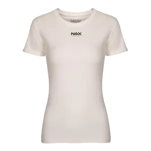 Women's T-shirt nax NAX NAVAFA crème variant pa