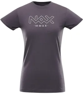 NAX JULEPA Dámske tričko, tmavo sivá, veľkosť #6173374