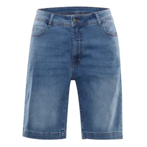 Men's denim shorts nax NAX FEDAB dk.metal blue #7377145