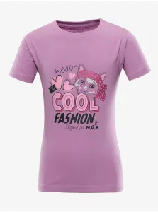 NAX GORETO Dievčenské tričko, ružová, veľkosť 116-122 #1156176