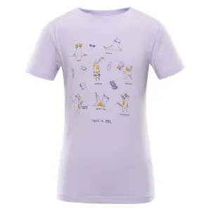 NAX POLEFO Detské tričko, fialová, veľkosť #5943691