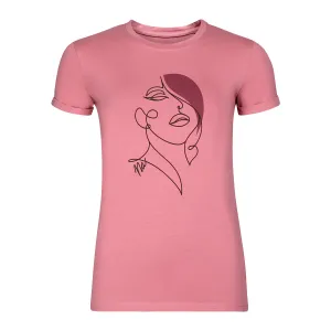 NAX GAMMA Dámske tričko, ružová, veľkosť #7960021