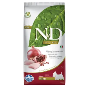 Farmina N&D DOG Grain Free Adult Mini Chicken & Pomegranate - výhodné balenie 2 x 7 kg