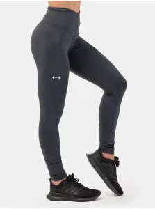 Nebbia Classic High-Waist Performance Leggings Dark Grey XS Fitness nohavice