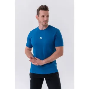 Nebbia Classic T-shirt Reset Blue L Fitness tričko