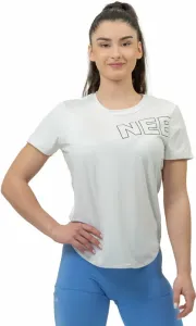 Nebbia FIT Activewear Functional T-shirt with Short Sleeves White S Fitness tričko