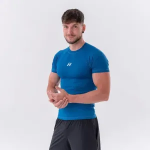 Nebbia Functional Slim-fit T-shirt Blue 2XL Fitness tričko