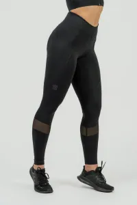 Nebbia High Waist Push-Up Leggings INTENSE Heart-Shaped Black M Fitness nohavice