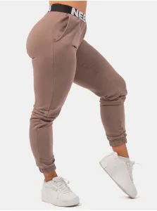 Nebbia Iconic Mid-Waist Sweatpants Brown L Fitness nohavice