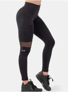 Nebbia Sporty Smart Pocket High-Waist Leggings Black L Fitness nohavice