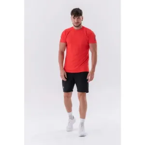 Tričko Nebbia Sporty Fit T-shirt “Essentials” Červená