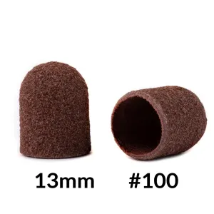 Brúsne klobúčiky zrnitosť 100 priemer 13mm 10ks