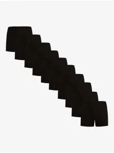 10PACK Men's Shorts Nedeto black #574413