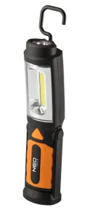 Pracovná LED lampa a baterka 2V1 Neo 300 lm COB na batérie (3xAA)