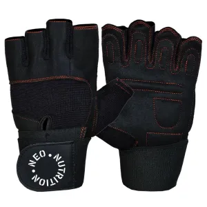 Fitness rukavice pánske čierne S  Neo Nutrition