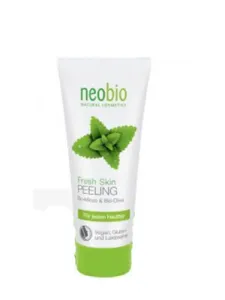 Pleťový peeling Fresh - mäta a aloe vera NEOBIO 100 ml