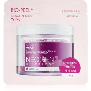 Neogen Dermalogy Bio-Peel+ Gauze Peeling Wine peelingové pleťové tampóny pre vyhladenie pleti a minimalizáciu pórov 1 ks