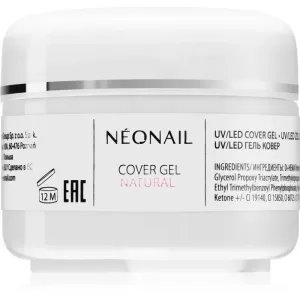 NeoNail Cover Gel Natural gél pre modeláž nechtov 15 ml