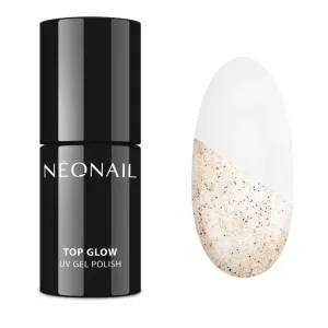 Gél lak NeoNail vrchný  Glow Gold Sand 7,2 ml