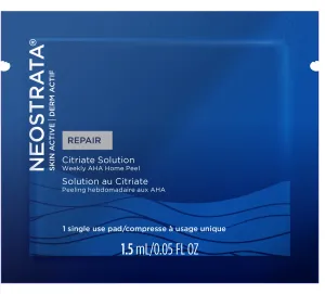NeoStrata Pleť ová peelingová starostlivosť Skin Active Repair Citrate Solution (Weekly AHA Home Peel) 1,5 ml