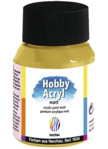 NERCHAU Hobby Akryl MAT/METALLIC- neónová/metalická akrylová farba 59 ml zlatobronzová 362708
