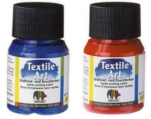 Farba na svetlý textil 59 ml / rôzne odtiene (farba na textil Nerchau)
