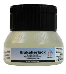 NERCHAU Klarlack - Krakovací/praskací lak - lak na decoupage bezfarebná 250 ml