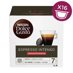 Nescafé Dolce Gusto Espresso Intenso Decaffeinato 16ks