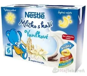Nestlé - Mliečko s kašou vanilkové 2x200ml