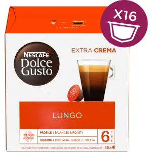 Kapsule Nescafé Dolce Gusto Caffé Lungo Mild, 16ks #1082414
