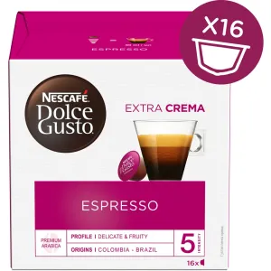 Kapsule Nescafé Dolce Gusto Espresso, 16ks