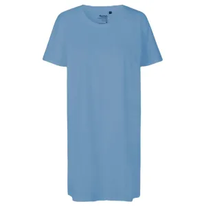 Neutral Dámske dlhé tričko z organickej Fairtrade bavlny - Dusty indigo | XL