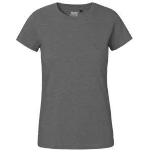 Neutral Dámske tričko Classic z organickej Fairtrade bavlny - Tmavý melír | S