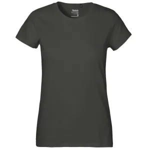 Neutral Dámske tričko Classic z organickej Fairtrade bavlny - Uhľová | XS