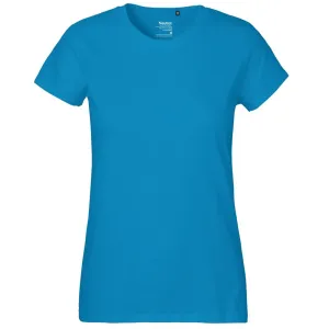 Neutral Dámske tričko Classic z organickej Fairtrade bavlny - Zafírová modrá | M