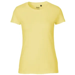 Neutral Dámske tričko Fit z organickej Fairtrade bavlny - Dusty yellow | S