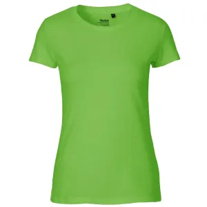 Neutral Dámske tričko Fit z organickej Fairtrade bavlny - Limetková | XS