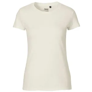 Neutral Dámske tričko Fit z organickej Fairtrade bavlny - Natural | M