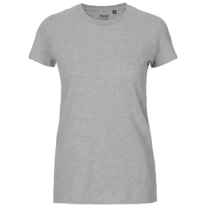 Neutral Dámske tričko Fit z organickej Fairtrade bavlny - Športovo šedá | XXL