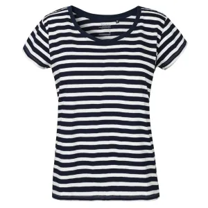 Neutral Dámske tričko Loose Fit z organickej Fairtrade bavlny - Biela / tmavomodrá | XL