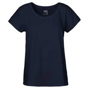 Neutral Dámske tričko Loose Fit z organickej Fairtrade bavlny - Námornícka modrá | XS