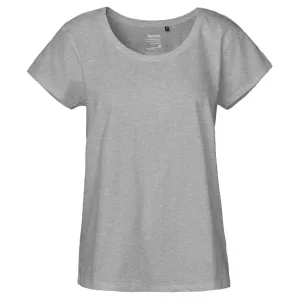 Neutral Dámske tričko Loose Fit z organickej Fairtrade bavlny - Športovo šedá | M
