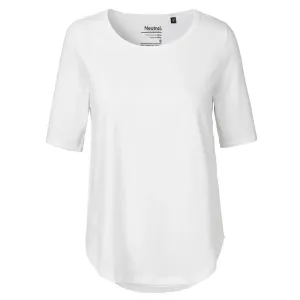 Neutral Dámske tričko s polovičným rukávom z organickej Fairtrade bavlny - Biela | S