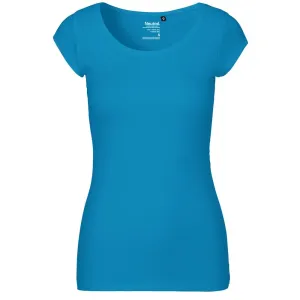 Neutral Dámske tričko z organickej Fairtrade bavlny - Zafírová modrá | L