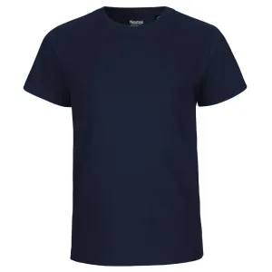 Neutral Detské tričko s krátkym rukávom z organickej Fairtrade bavlny - Námornícka modrá | 92/98