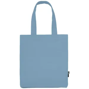 Neutral Látková nákupná taška z organickej Fairtrade bavlny - Dusty indigo #5324687