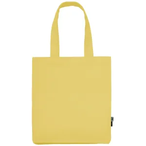 Neutral Látková nákupná taška z organickej Fairtrade bavlny - Dusty yellow