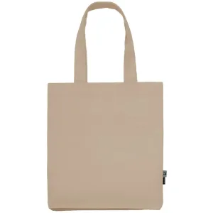 Neutral Látková nákupná taška z organickej Fairtrade bavlny - Piesková #5325265