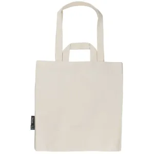 Neutral Nákupná taška so 4 uškami z organickej Fairtrade bavlny - Oranžová